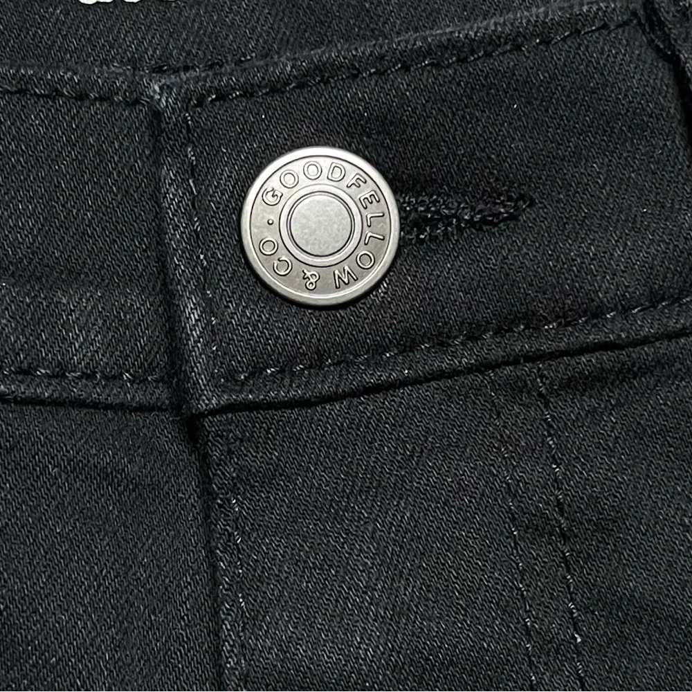 Goodfellow & Co Total Flex Straight Fit Black Stretch Pants 32x32